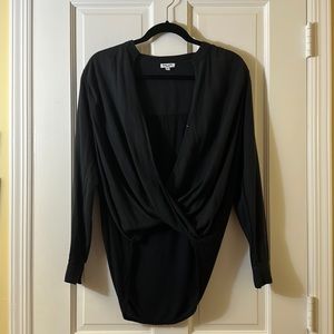 Splendid High Low Wrap Top